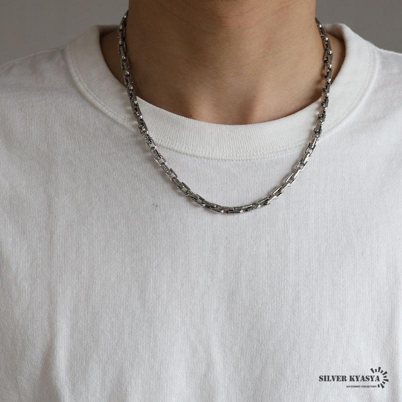 THE FLAT HEAD クロス　ネックレス　ルビー　あずきチェーン THE FLAT HEAD クロス ネックレス ルビー あずきチェーン THE FLAT