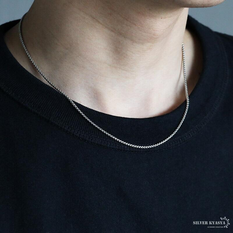 複数買いで最大30％OFFクーポン／シルバー925 ボックスチェーン