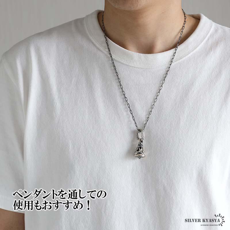＼2個で10％OFF 3個で20％OFFクーポン／流行り 長小豆チェーンネックレス 925 ロング小豆チェーンネックレス 幅3mm 60cm シンプル シルバー あずきチェーン 爆買の画像