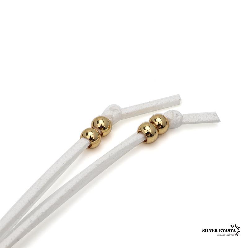 ステンレス 316L ゴールドフェザーネックレス 金 メンズ 太陽メタル