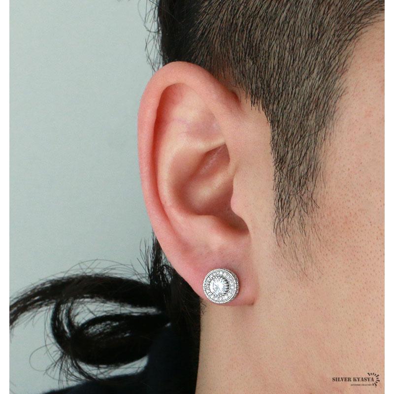 2個で10％OFF 3個で20％OFFクーポン／両耳用 スタッドピアス CZ パヴェ