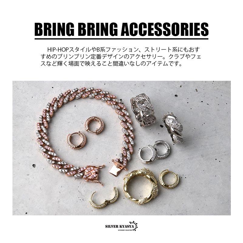 フープピアス 18k メンズ 両耳 ストリート ダンス ヒップホップ 大人 B 