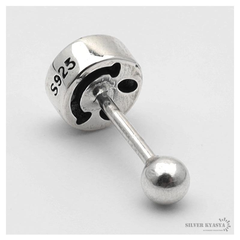 複数買いで最大30％OFFクーポン／シルバー925 ピアス 片耳 メンズ