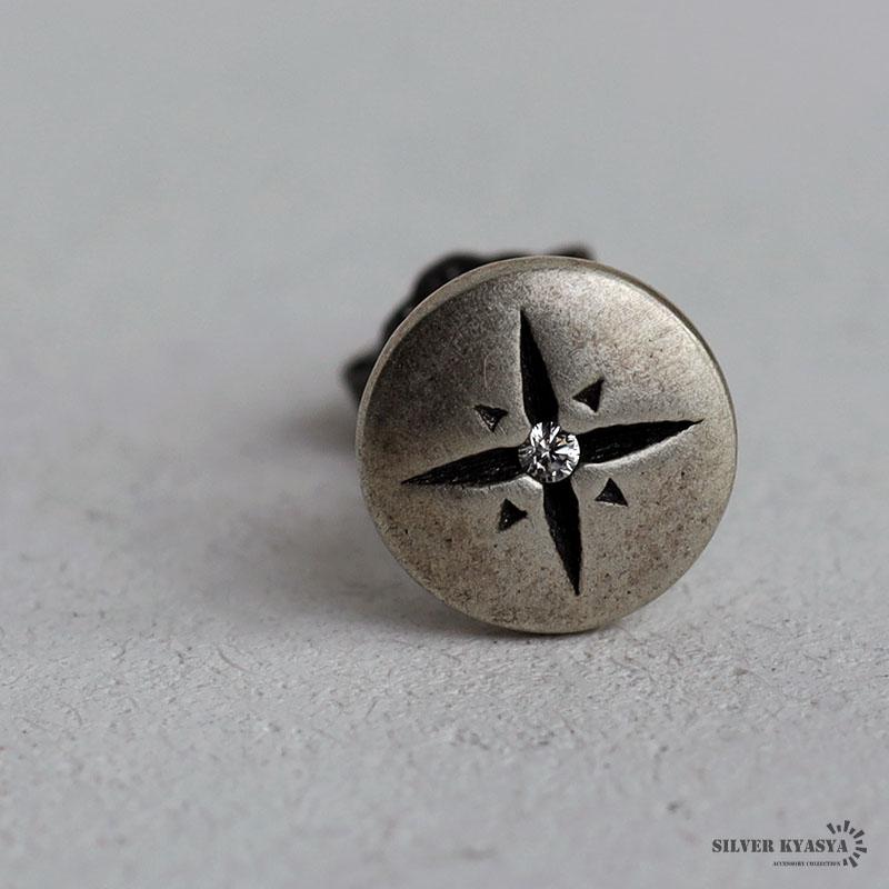 2個で10％OFF 3個で20％OFFクーポン／ラウンドピアス シルバー925 CZ