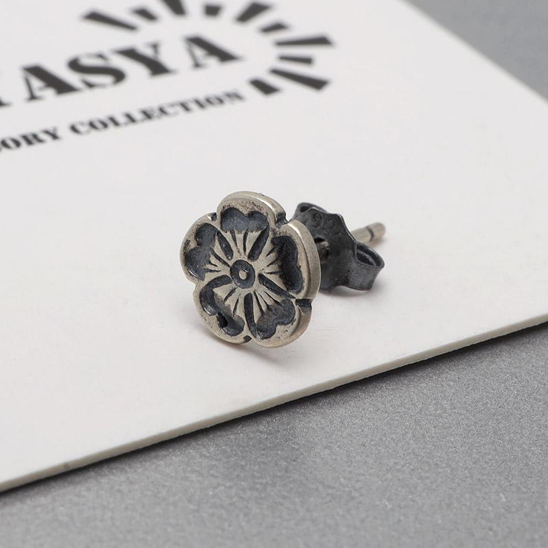2個で10％OFF 3個で20％OFFクーポン／シルバー925 フラワーピアス