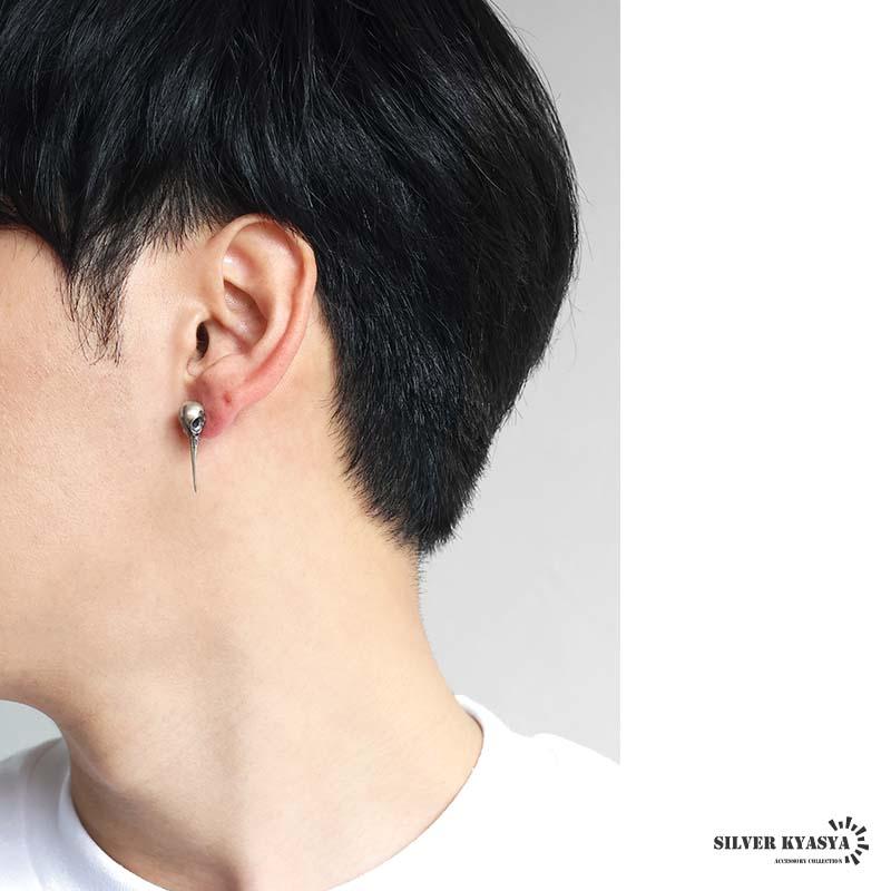 カパーナ ロザリオピアス(片耳)新品未使用 ロザリオイヤーラップピアス【片耳】/ kuro_kawaE (クロ