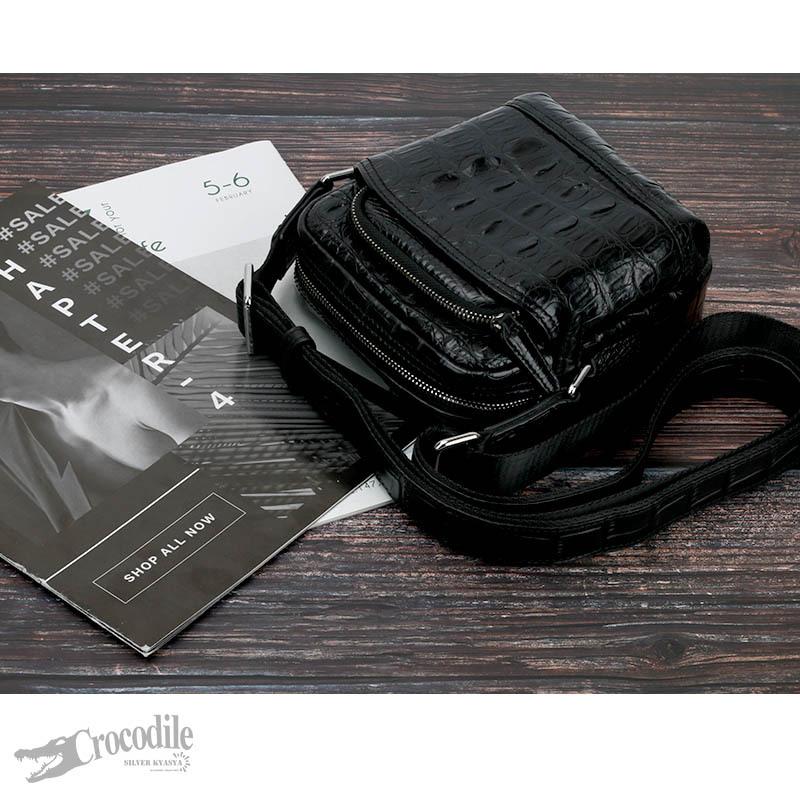 ジェジュン モルダー バックMoldir クロコダイル ストラップ　クラッバッグ ジェジュン モルダー バックMoldirクロコダイル ストラップ