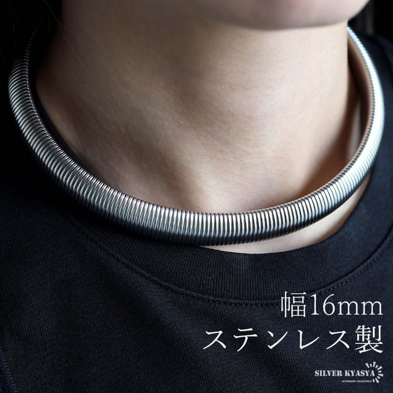 ステンレス ワイドチョーカー choker 欧米で人気 メタル ステンレス ワイドチョーカー choker 欧米で人気 メタル