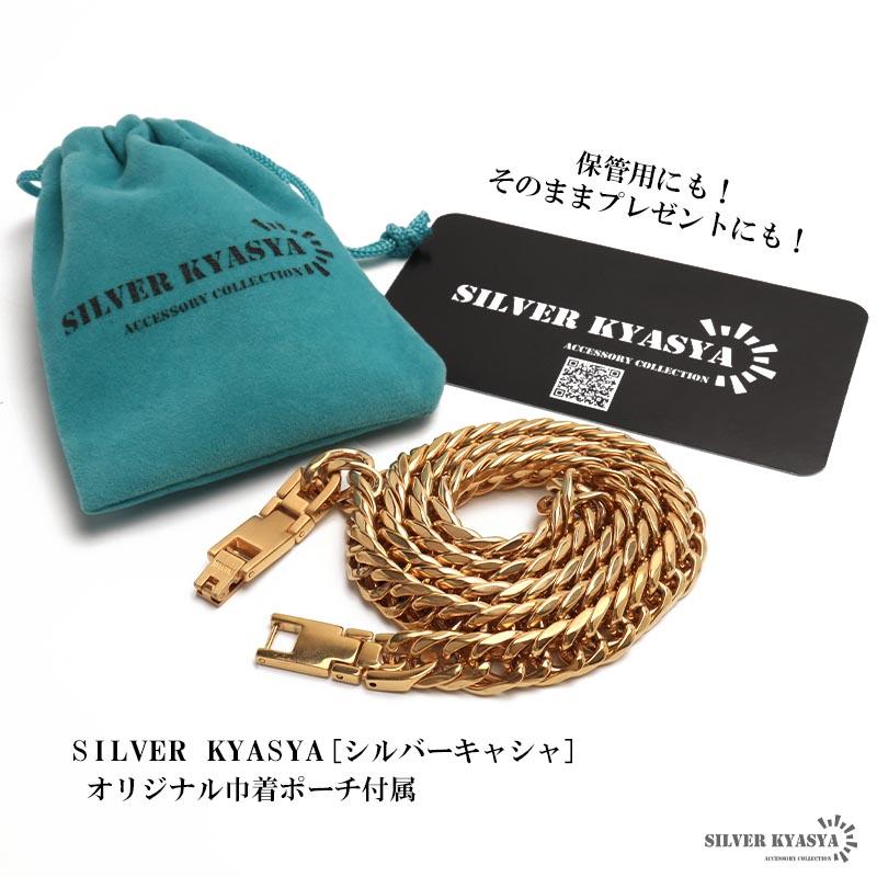 純チタン製 ダブル喜平チェーンネックレス 喜平ネックレス 6面カット