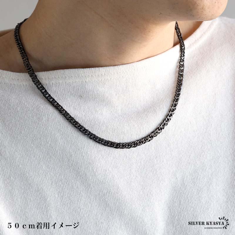 純チタン製 軽い ダブル喜平チェーンネックレス チタンネックレス 幅