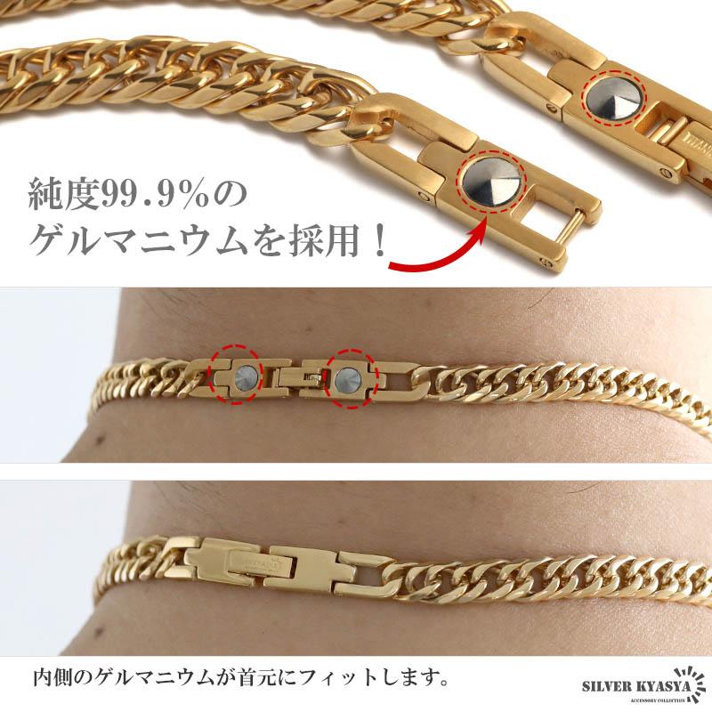 複数買いで最大300円OFFクーポン／純チタン 軽い ダブル喜平チェーン