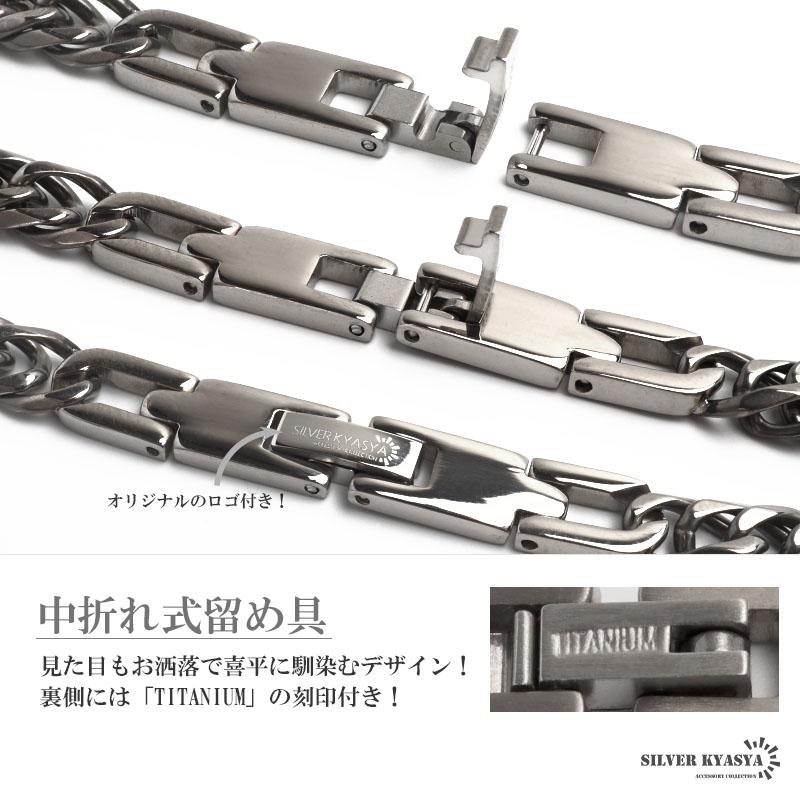 純チタン製 軽い ダブル喜平チェーンネックレス 喜平ネックレス チタン