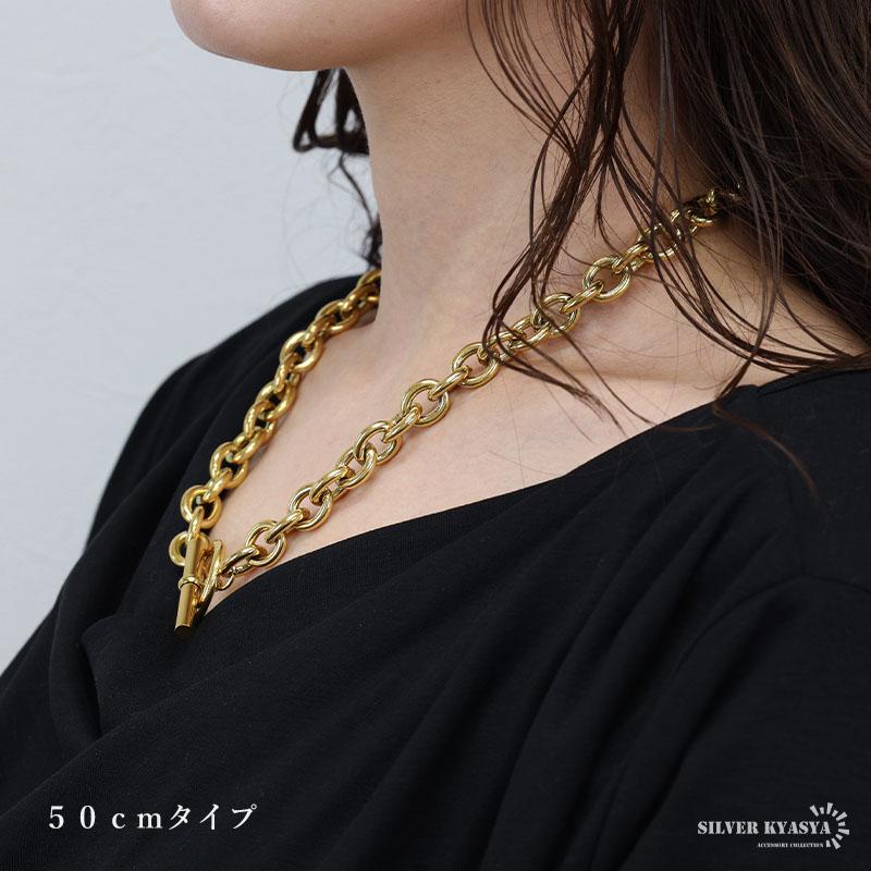 複数買いで最大30％OFFクーポン／ステンレス マンテルネックレス ご