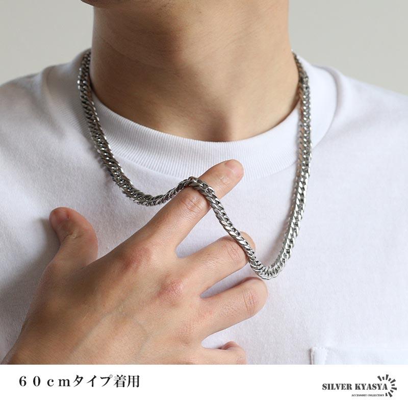 ネックレス メンズ 新！リニューアル ステンレス 定番 ダブル喜平ネックレス 幅16mm 極太