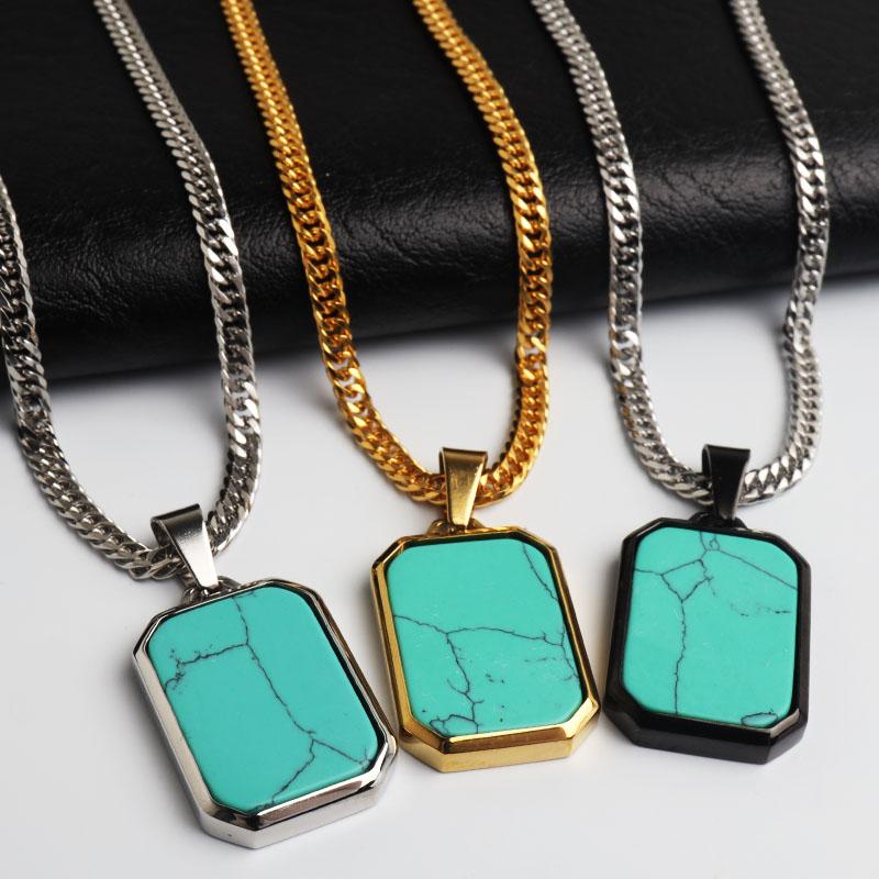 2個で10％OFF 3個で20％OFFクーポン／ステンレス ターコイズ ストーン