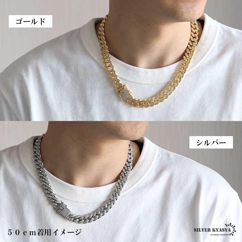 マイアミキューバンネックレス 喜平ネックレス メンズ ゴールド