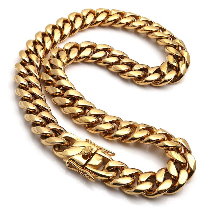 316L 極太 メンズネックレス 18k gp 金 ゴールド 喜平チェーン B 316L 極太 メンズネックレス 18k gp 金 ゴールド 喜平チェーン B