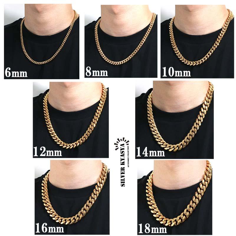 316L 極太 メンズネックレス 18k gp 金 ゴールド 喜平チェーン B 316L 極太 メンズネックレス 18k gp 金 ゴールド 喜平チェーン B