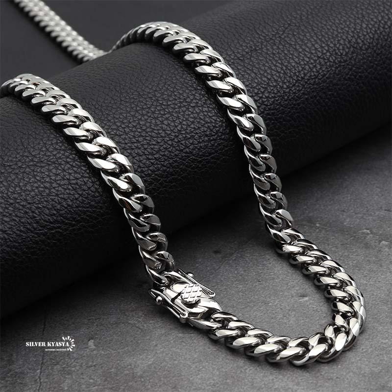 複数買いで最大300円OFFクーポン／316L 幅8mm 細め メンズネックレス