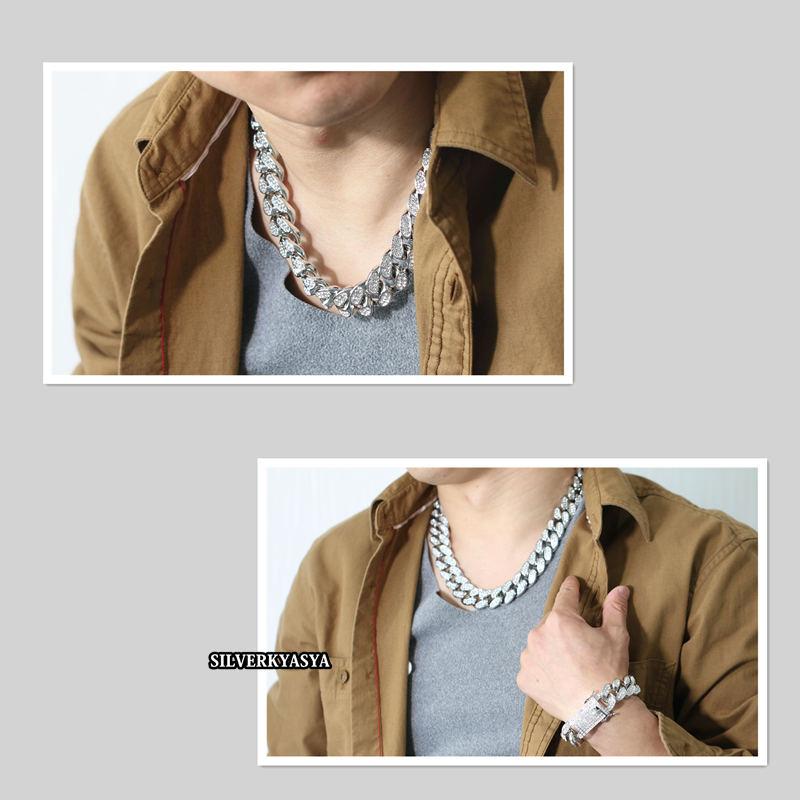 太め 極太 喜平ネックレス マイアミキューバンリンク チェーン
