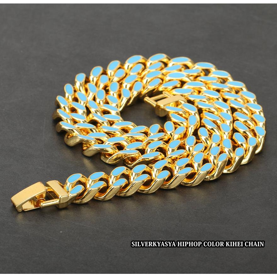 マイアミ キューバン 喜平 ネックレス 17ミリバケット 20/