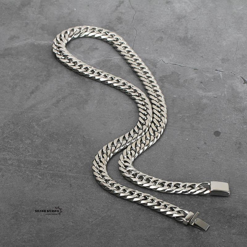幅9mm STAINLESS STEEL 6面カット ダブル喜平ネックレス ステンレス シルバー 銀色 50cm 60cm 差し込み式 マイアミキューバンリンク : n310-silver-9mm : SILVER KYASYA - 通販 - Yahoo!ショッピング 幅9mm STAINLESS STEEL 6面カット ダブル喜平ネックレス ステンレス シルバー 銀色 50cm 60cm 差し込み式 マイアミキューバンリンク : n310-silver-9mm : SILVER KYASYA - 通販 - Yahoo!ショッピング