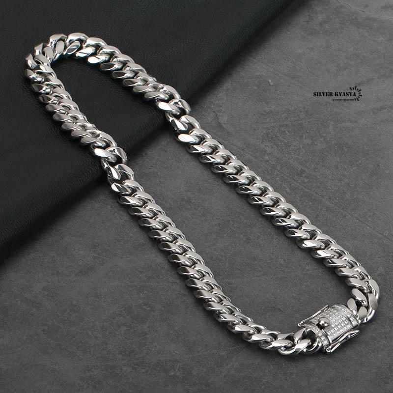 STAINLESS 幅14mm 喜平ネックレス ブリンブリン 差し込み式 二重 STAINLESS 幅14mm 喜平ネックレス ブリンブリン 差し込み式 二重