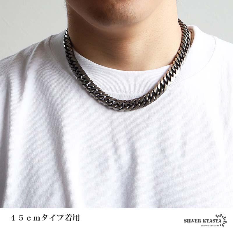 新！リニューアル ステンレス 定番 ダブル喜平ネックレス 幅11mm 太め