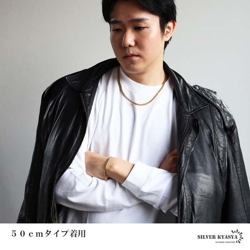 店内まるっと10%OFF祭／新！リニューアル ステンレス 定番 ダブル喜平