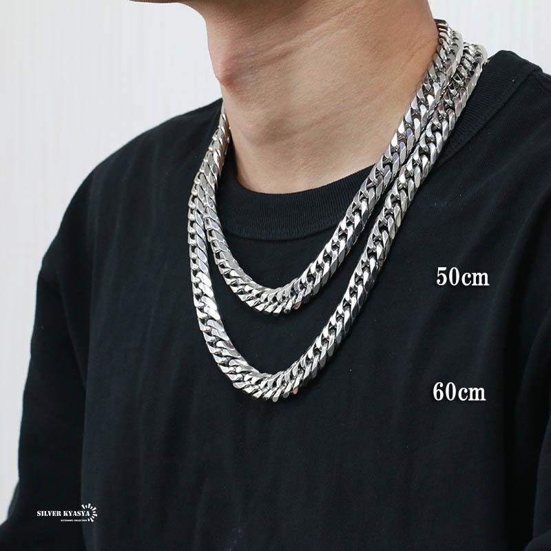 13mm ステンレス 喜平ネックレス 中折式 太幅 太め マイアミ 13mm ステンレス 喜平ネックレス 中折式 太幅 太め マイアミ