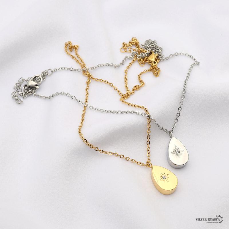 2個で10％OFF 3個で20％OFFクーポン／ネックレス ティアドロップ