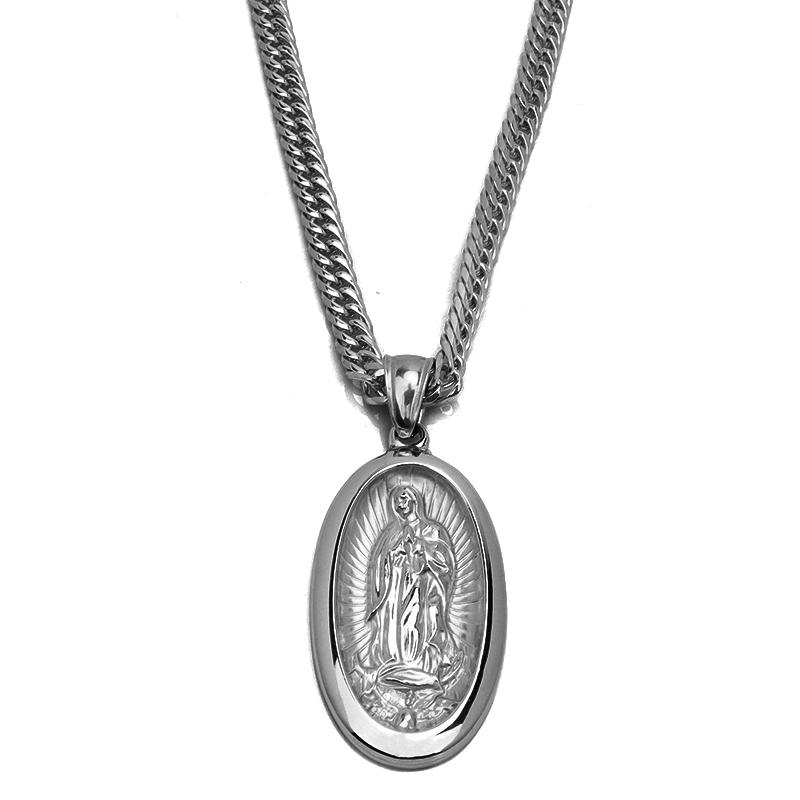 CIA 1983 メタルペンダントネックレス n877-2.jpg