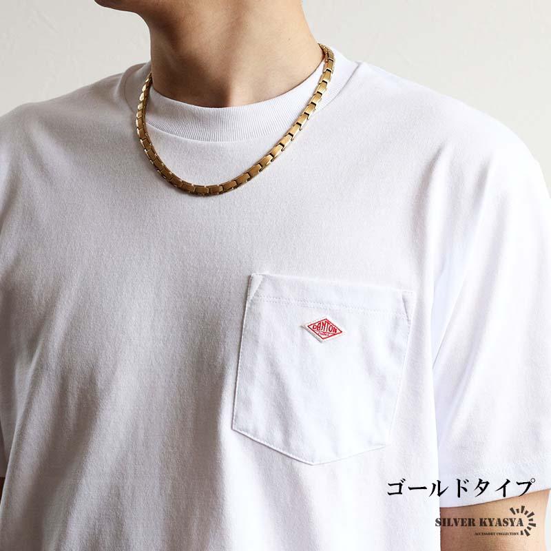 ＼2個で10％OFF 3個で20％OFFクーポン／ステンレス 磁気ネックレス メンズ メタルネックレス マット ゴールド 18KGP シルバー ブラック 細身 金アレ対応 爆買の画像