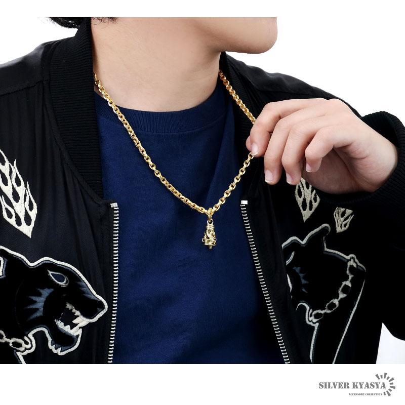 美品　ベル　ネックレス　梵字チェーン付き　SILVER KYASYA Amazon | [silver KYASYA]ベルネックレス ペーパーチェーン 梵字