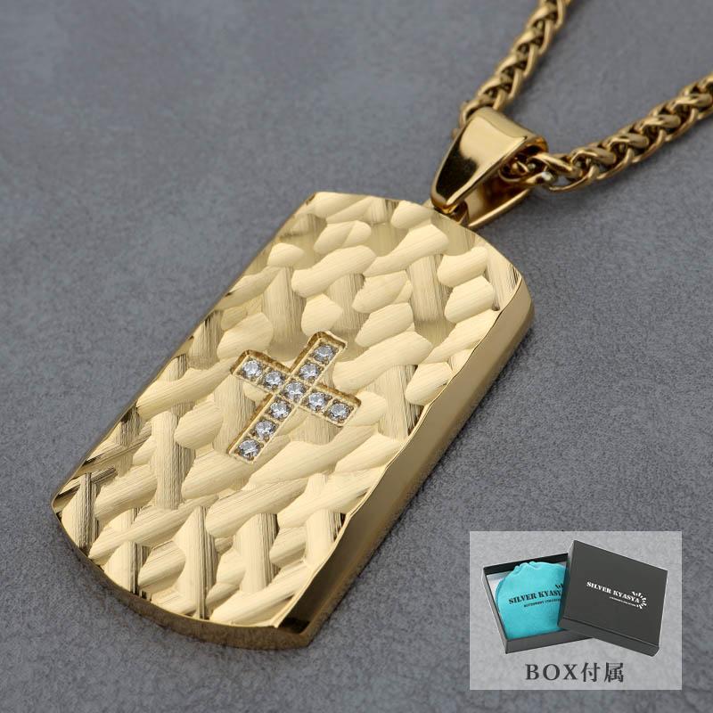 NASTYDOG ゴールドメッキ ネックレス ケース付き NASTYDOG ゴールド