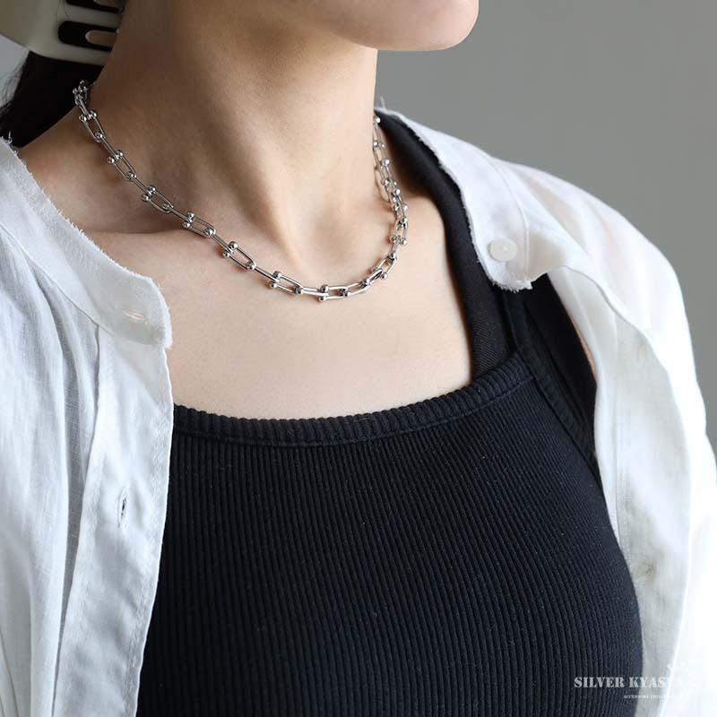 ステンレス Uチェーンネックレス チェーンネックレス ゴールド ステンレス Uチェーンネックレス チェーンネックレス ゴールド