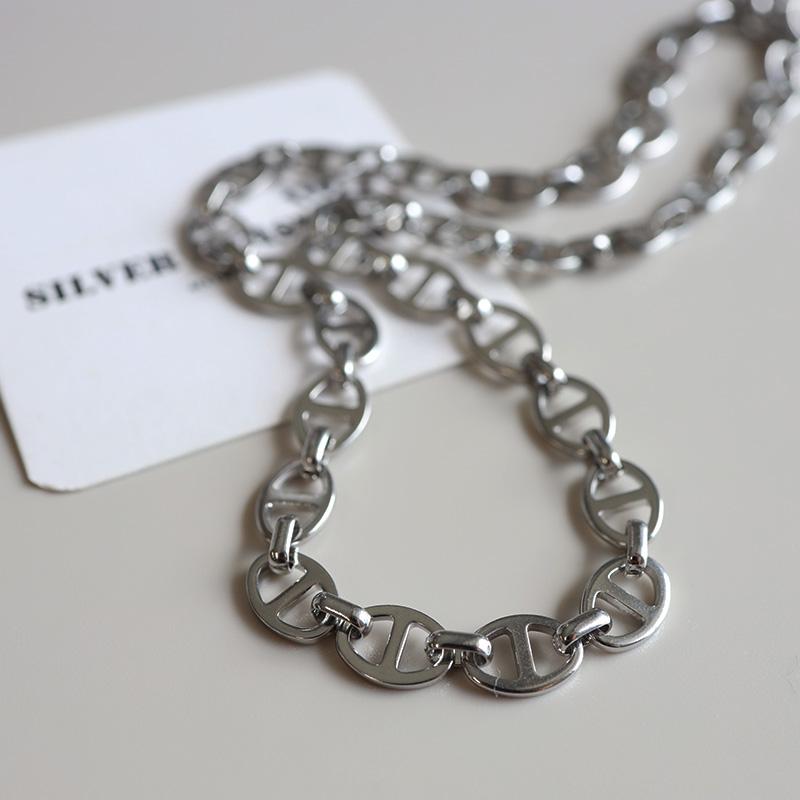 日本製 アンカー マリーナ チェーン ネックレス シルバー silver 925 楽天市場】シルバーチェーン ネックレス チェーン マリン