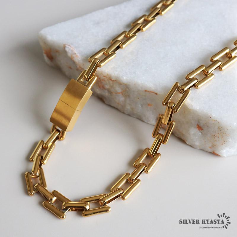 クーポンで10％OFF チェーンネックレス プレートネックレス ステンレス