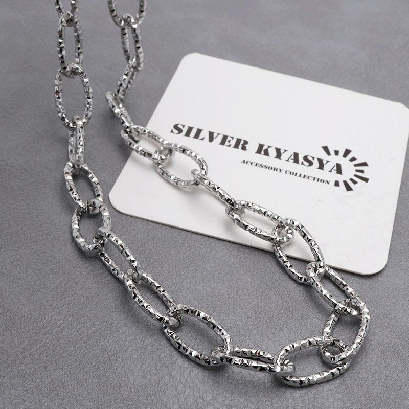複数買いで最大300円OFFクーポン／ステンレス スタッズチェーン