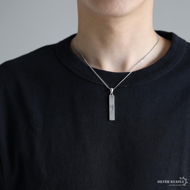 複数買いで最大30％OFFクーポン／シルバー925 スティックネックレス