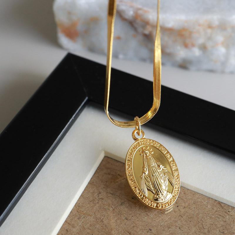 シルバー925 マリアネックレス スネークチェーン 不思議のメダイ コイン ネックレス 女性 ゴールド 18K 金属アレルギー対応 : nc035-gold-cn004-cn133-2mm : SILVER KYASYA - 通販 - Yahoo!ショッピング シルバー925 マリアネックレス スネークチェーン 不思議のメダイ コイン ネックレス 女性 ゴールド 18K 金属アレルギー対応 : nc035-gold-cn004-cn133-2mm : SILVER KYASYA - 通販 - Yahoo!ショッピング