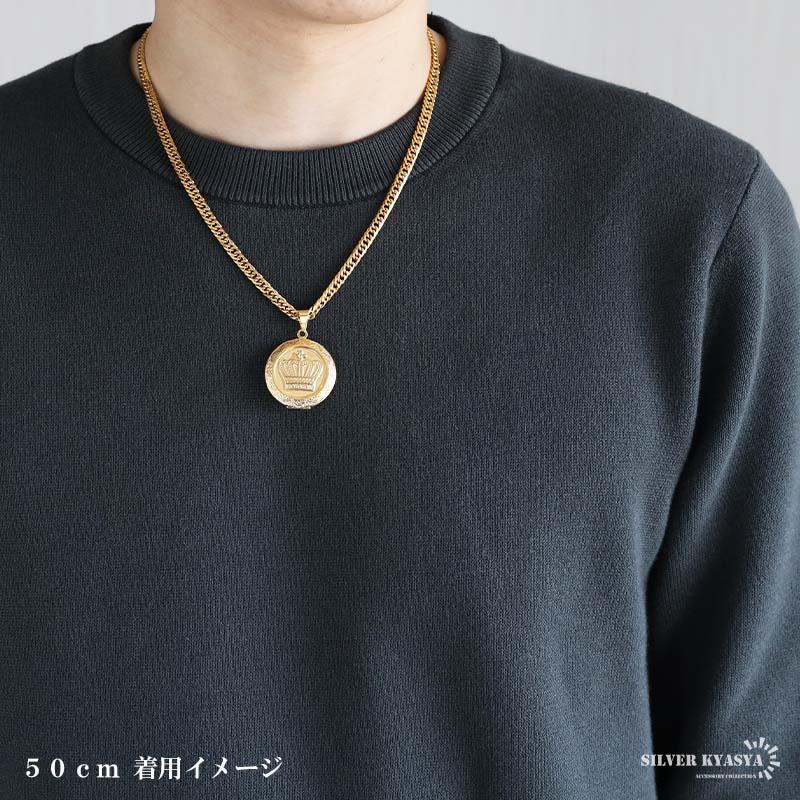 複数買いで最大300円OFFクーポン／ステンレス ロケットネックレス
