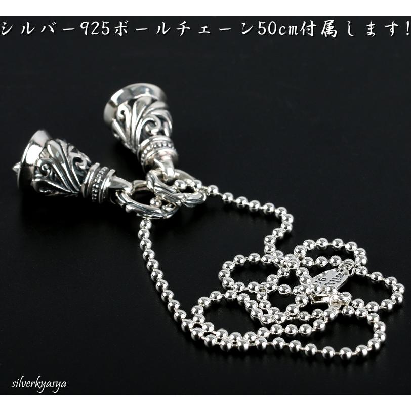 シルバー925素材 ダブルベルネックレス クレーンベル925 音色美しい