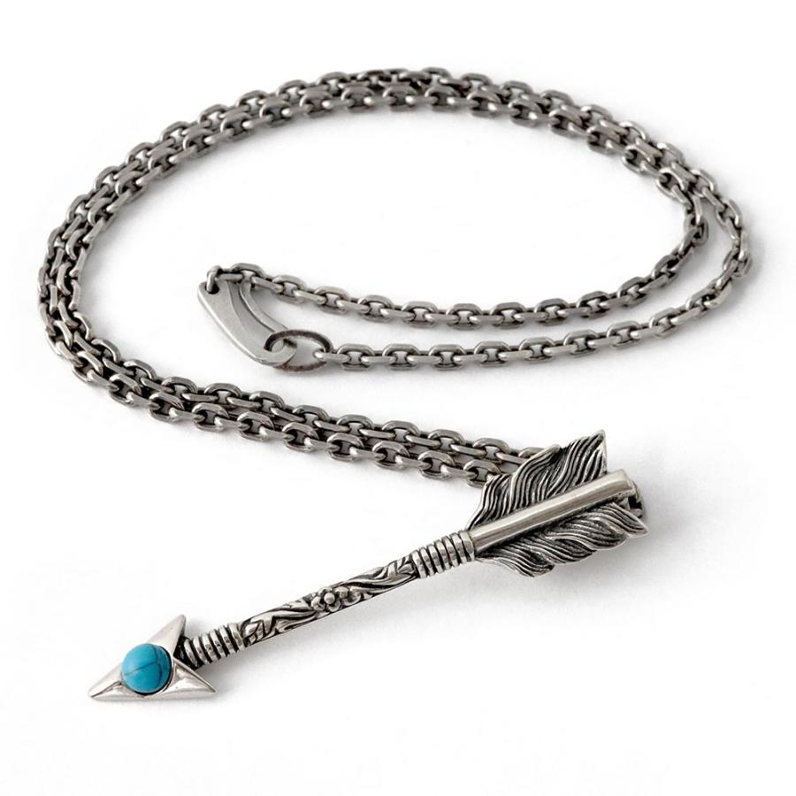 美品　silver925　アロー　弓矢　ネックレス　ペンダント　アクセサリー 2個で10％OFF 3個で20％OFFクーポン／シルバー925 矢 アロー 弓 武器