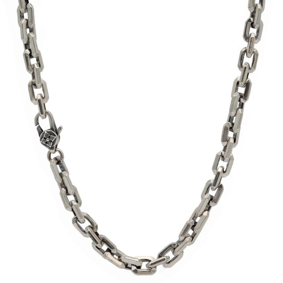 ＼2個で10％OFF 3個で20％OFFクーポン／60cm ネックレス メンズ シルバー925 あずきチェーン チェーンネックレス 銀 梵字 金剛杵 刻印 細身 金属アレルギー 爆買の画像