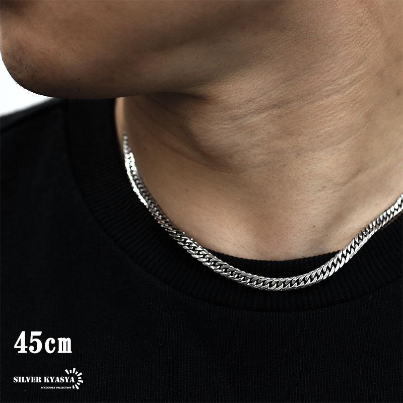 複数買いで最大300円OFFクーポン／シルバー925 チェーンネックレス