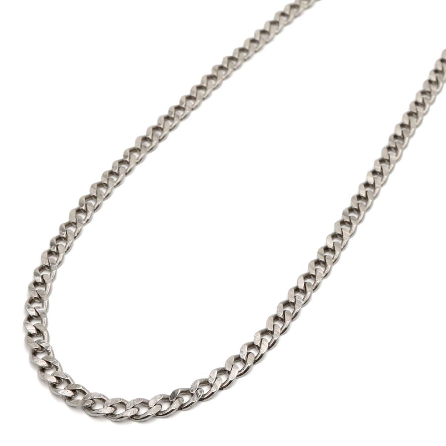 ＼2個で10％OFF 3個で20％OFFクーポン／シルバー925 ネックレス メンズ チェーンネックレス 喜平チェーン 長さ50cm シルバー 金属アレルギー 爆買の画像
