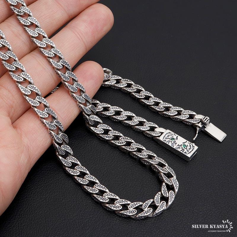 緑*茶様 シルバー925 喜平ネックレス 緑*茶様 シルバー925 喜平ネックレス Amazon | [silver KYASYA