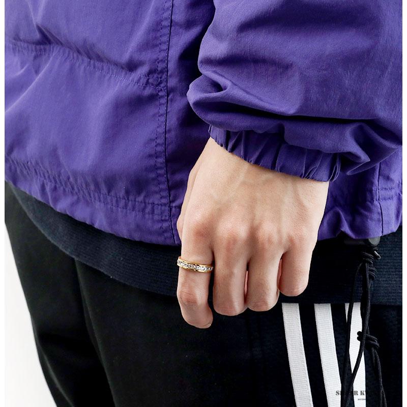 ジャスティンデイビス リング　ジルコニア　フルエタニティ　10.5〜11号 ジャスティンデイビス リング ジルコニア フルエタニティ 10.5