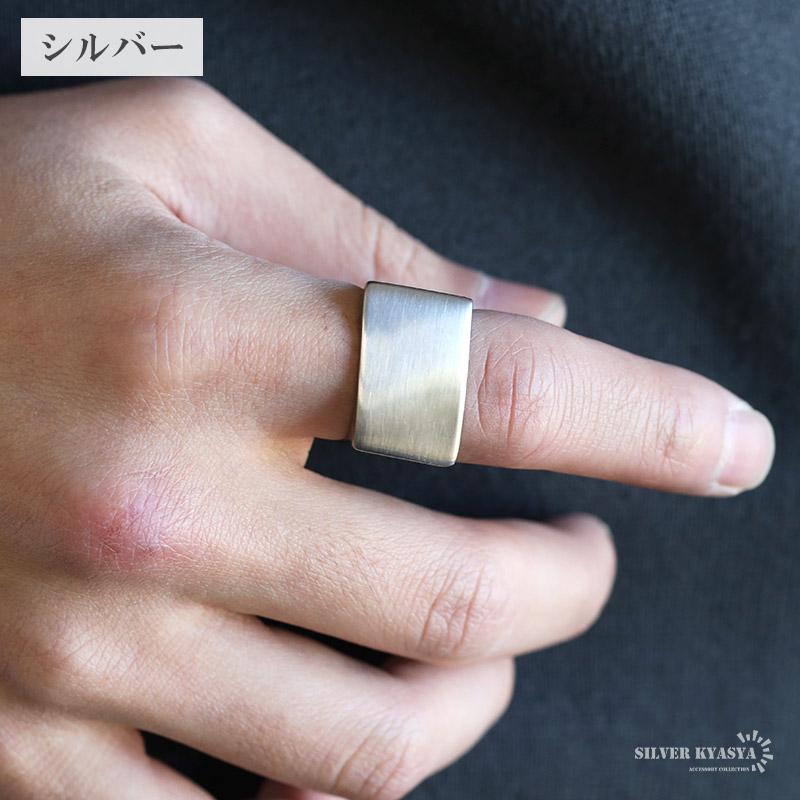 0のつく日リングの日！10％OFFクーポン／ステンレス ごつめリング